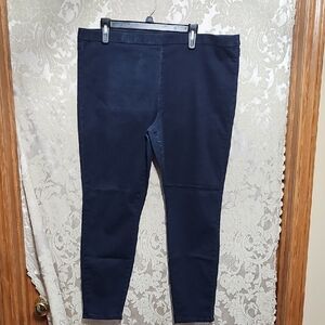 Jennifer Lopez Navy Blue Jeans